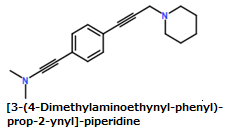 CAS#[3-(4-Dimethylaminoethynyl-phenyl)-prop-2-ynyl]-piperidine